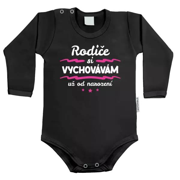 Dětské body Rodiče si vychovávám už od narození