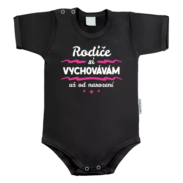 Dětské body Rodiče si vychovávám už od narození