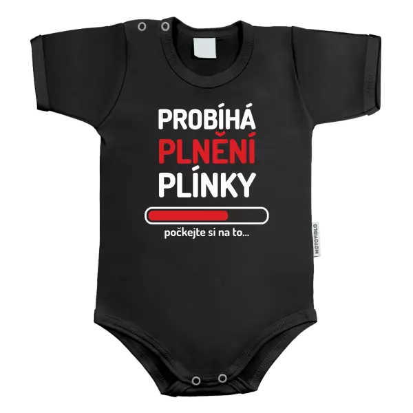 Dětské body Probíhá plnění plínky