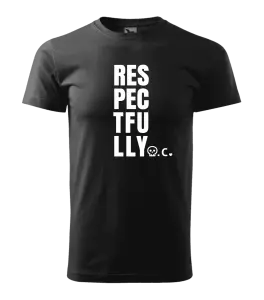 Pánské tričko Respectfully