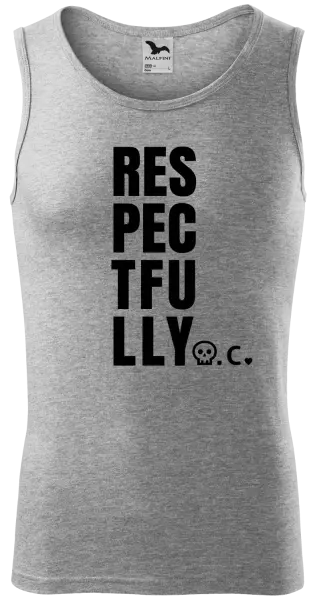 Pánské tílko Respectfully