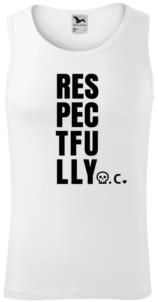 Pánské tílko Respectfully