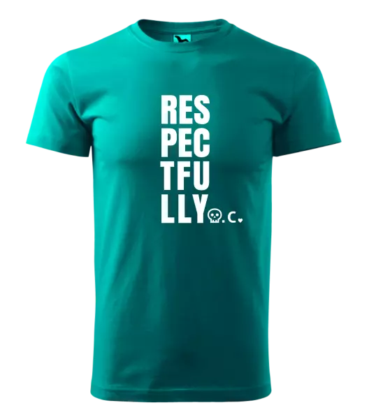 Pánské tričko Respectfully