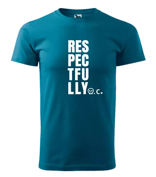 Pánské tričko Respectfully