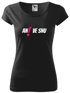 Dámské tričko Ani ve snu