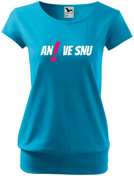 Dámské tričko Ani ve snu