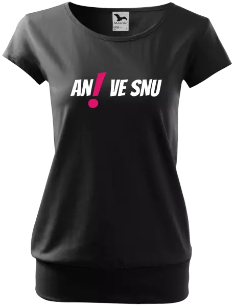 Dámské tričko Ani ve snu
