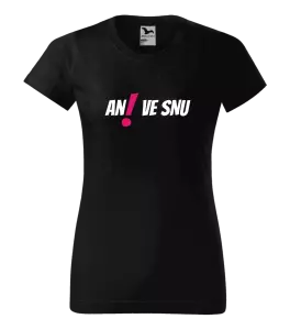 Dámské tričko Ani ve snu