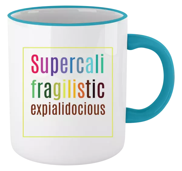 Hrnek Supercalifragilisticexpialidocious