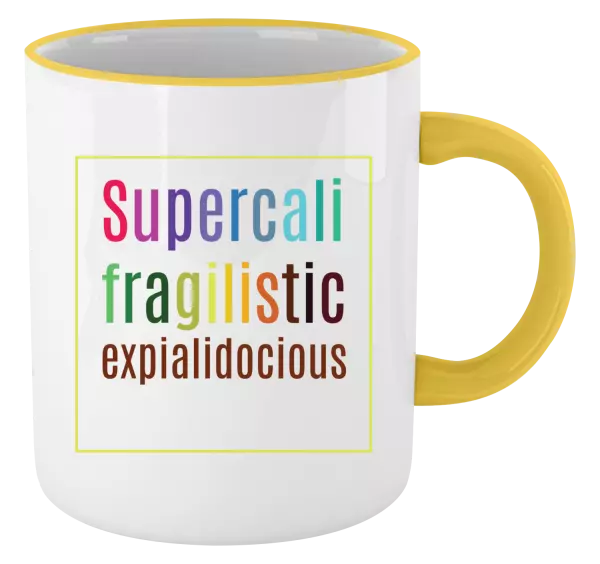 Hrnek Supercalifragilisticexpialidocious