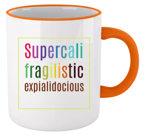Hrnek Supercalifragilisticexpialidocious