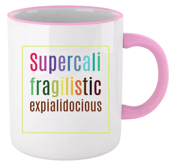Hrnek Supercalifragilisticexpialidocious