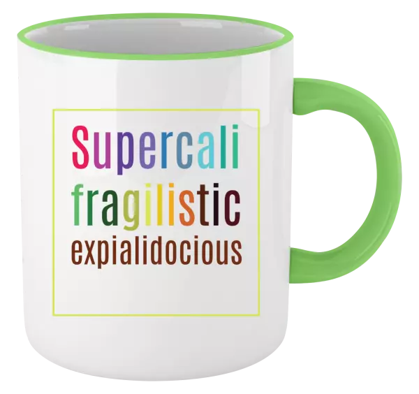 Hrnek Supercalifragilisticexpialidocious
