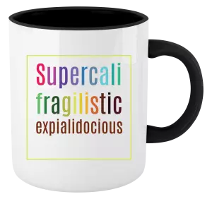 Hrnek Supercalifragilisticexpialidocious