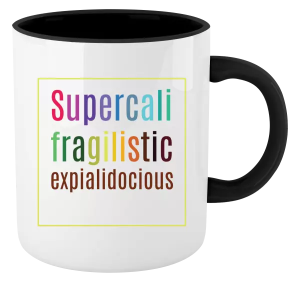 Hrnek Supercalifragilisticexpialidocious