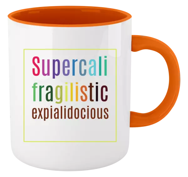 Hrnek Supercalifragilisticexpialidocious