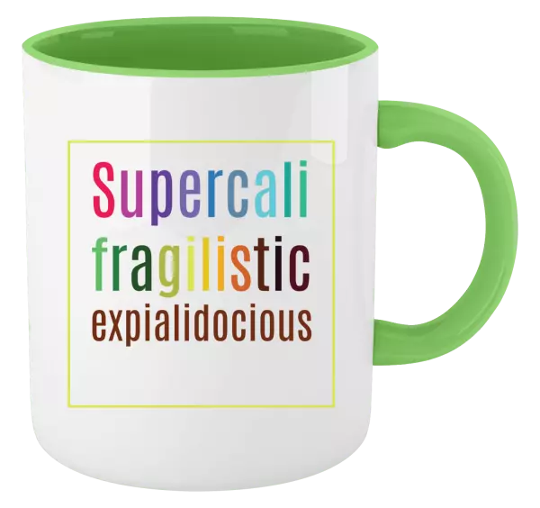 Hrnek Supercalifragilisticexpialidocious