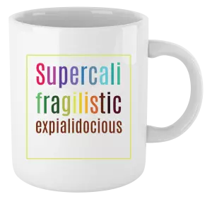 Hrnek Supercalifragilisticexpialidocious