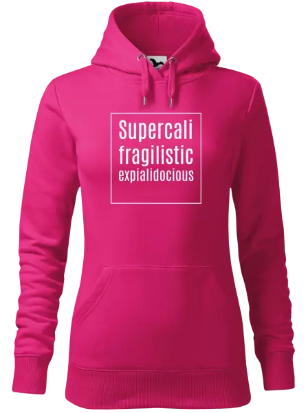 Dámská mikina Supercalifragilisticexpialidocious