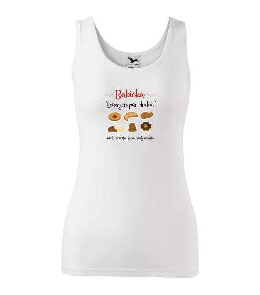 Dámské vánoční tílko Babička - letos jen pár druhů