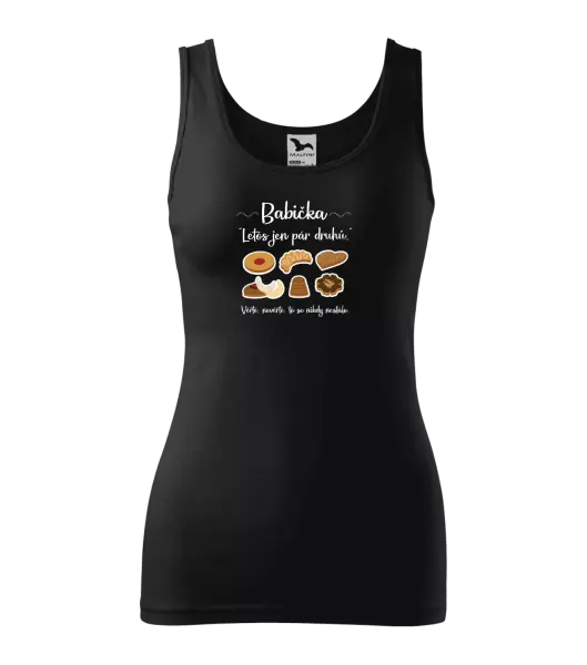 Dámské vánoční tílko Babička - letos jen pár druhů