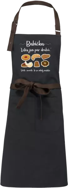 Zástěra Babička - letos jen pár druhů