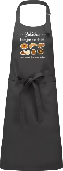 Zástěra Babička - letos jen pár druhů