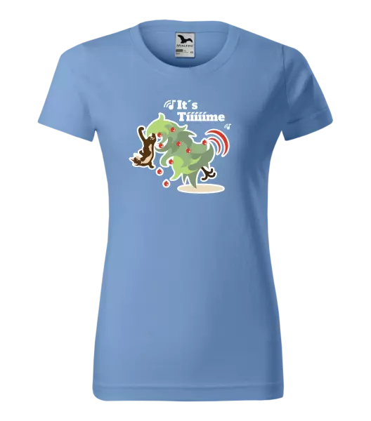 Dámské vánoční tričko It's Tíííííme