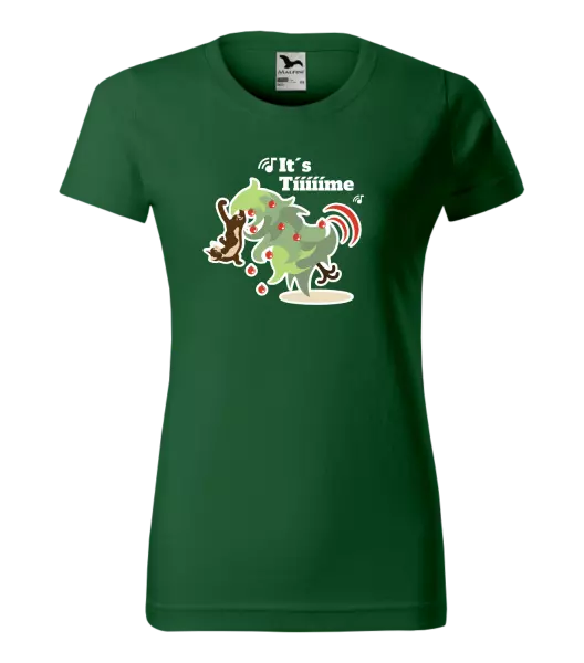 Dámské vánoční tričko It's Tíííííme