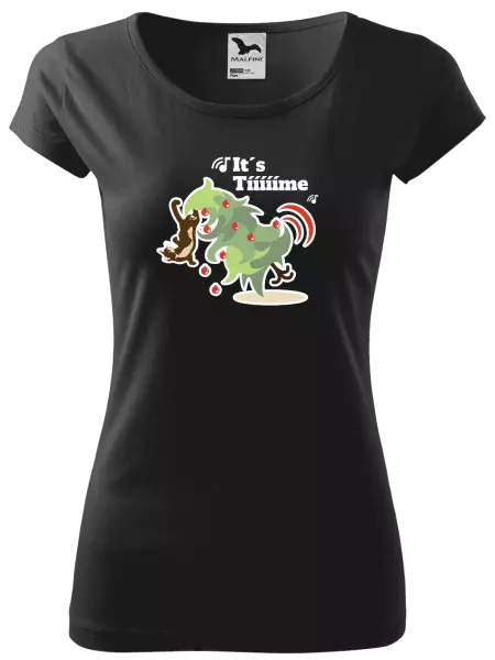 Dámské vánoční tričko It's Tíííííme