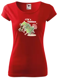 Dámské vánoční tričko It's Tíííííme