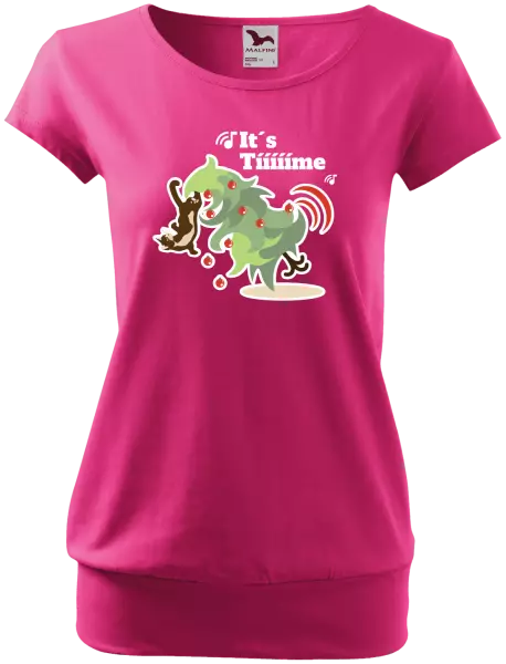 Dámské vánoční tričko It's Tíííííme