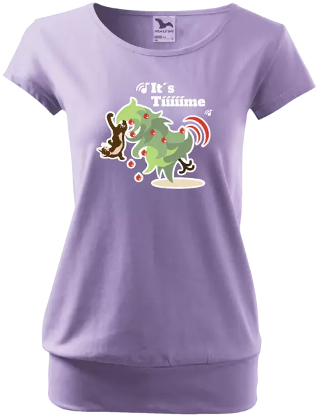 Dámské vánoční tričko It's Tíííííme