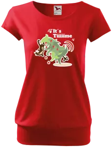 Dámské vánoční tričko It's Tíííííme