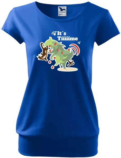 Dámské vánoční tričko It's Tíííííme