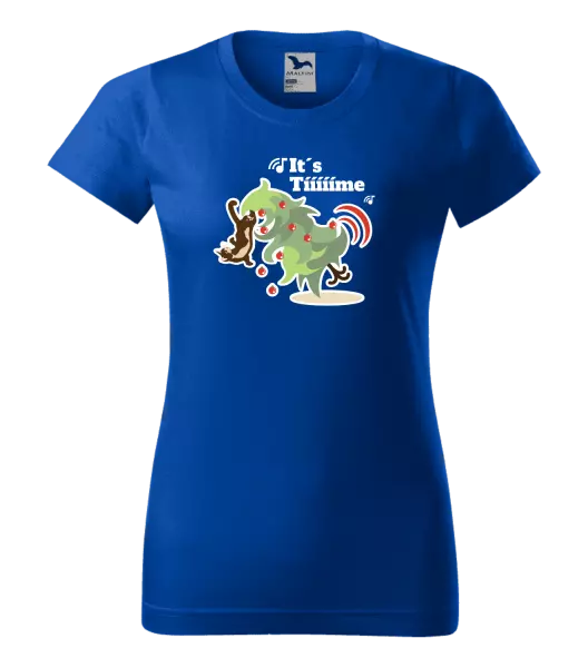 Dámské vánoční tričko It's Tíííííme