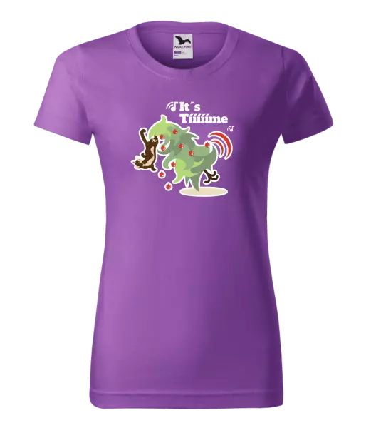 Dámské vánoční tričko It's Tíííííme