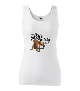 Dámské tílko Zítra je taky den