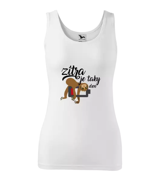 Dámské tílko Zítra je taky den