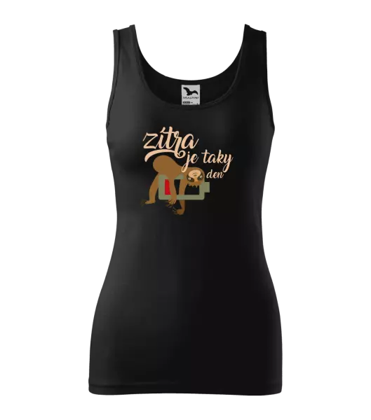 Dámské tílko Zítra je taky den