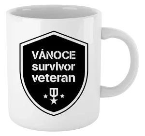 Vánoční hrnek Vánoce survivor veteran