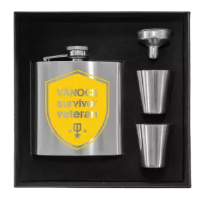 Placatka v krabičce Vánoce survivor veteran