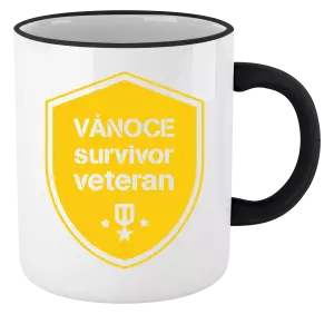 Vánoční hrnek Vánoce survivor veteran