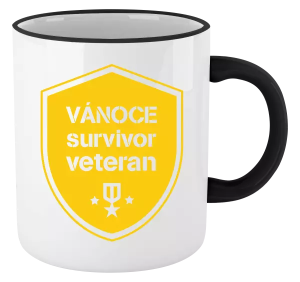 Vánoční hrnek Vánoce survivor veteran