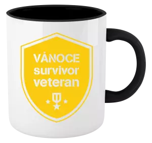 Vánoční hrnek Vánoce survivor veteran