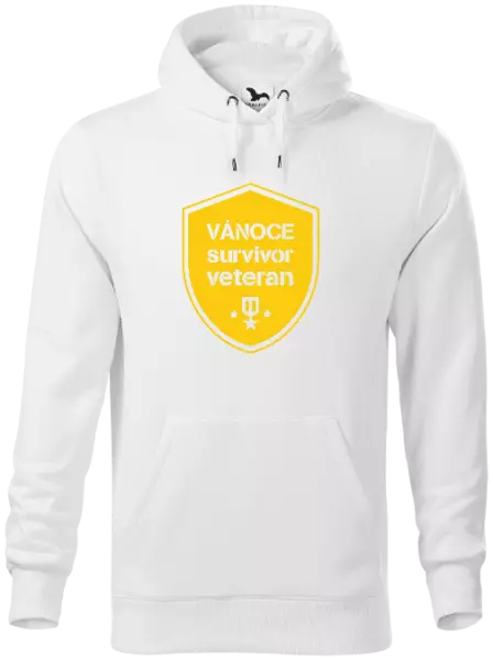 Pánská mikina Vánoce survivor veteran