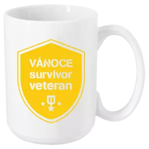 Vánoční hrnek Vánoce survivor veteran