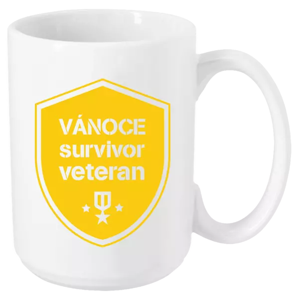 Vánoční hrnek Vánoce survivor veteran