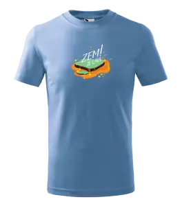 Dětské tričko Zem je láva!