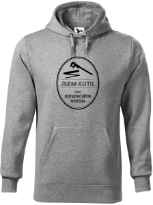 Pánská mikina Jsem kutil - jiné než certifikované měřítko nepoužívám